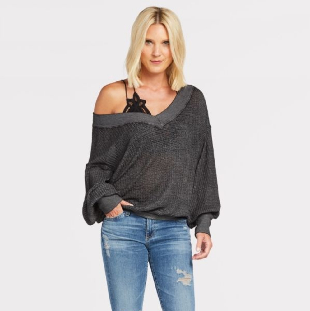 Free People  - Thermal Top in Black